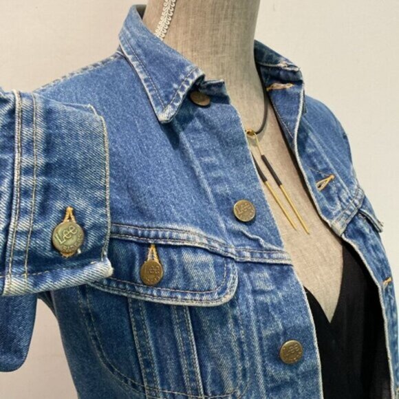 Vintage Lee Jean Jacket Size small - Picture 11 of 14